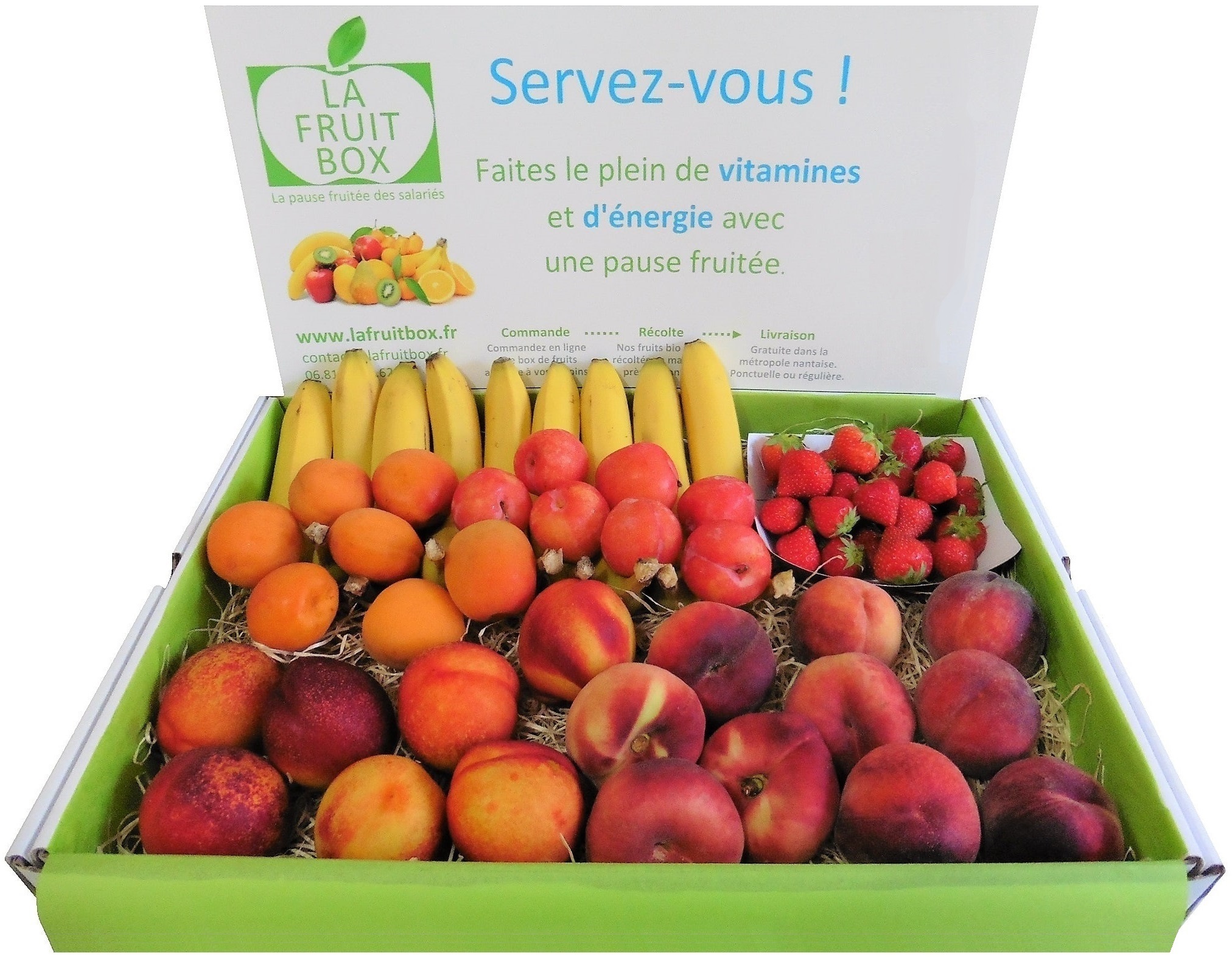 moyenne box 5kg fruits frais locaux lafruitbox nantes