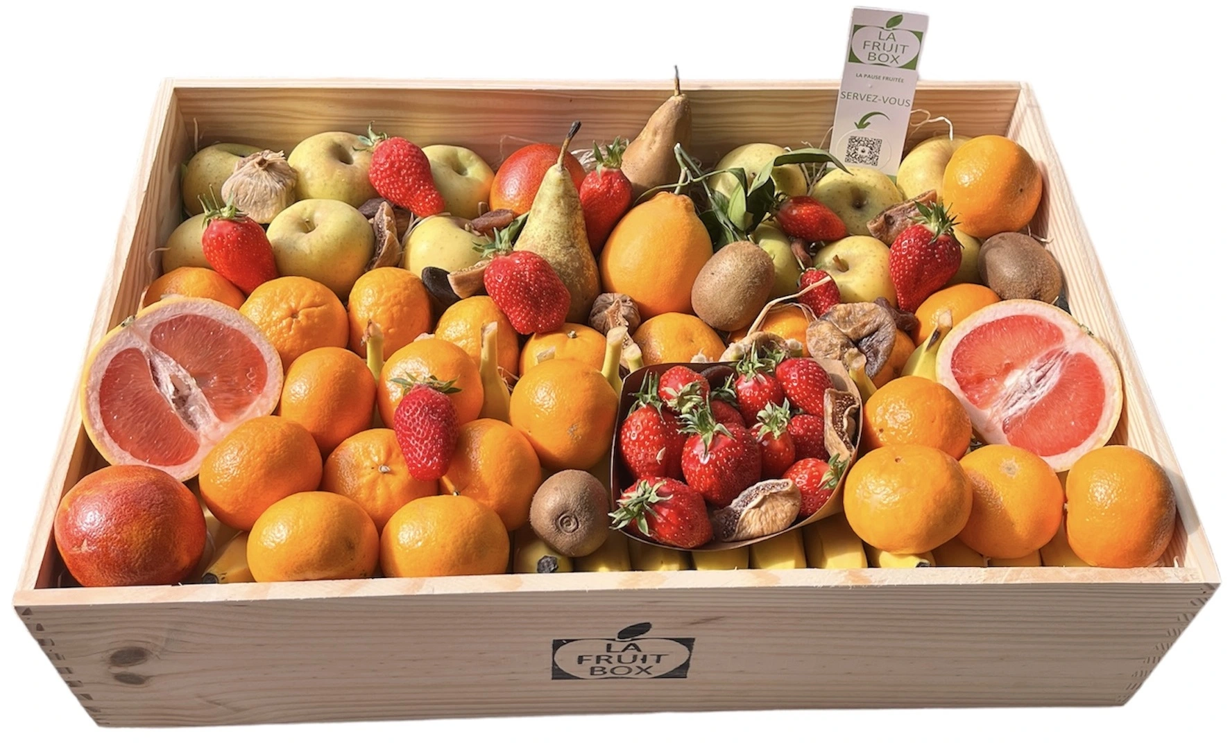 Très grande box 10kg fruits frais locaux lafruitbox nantes
