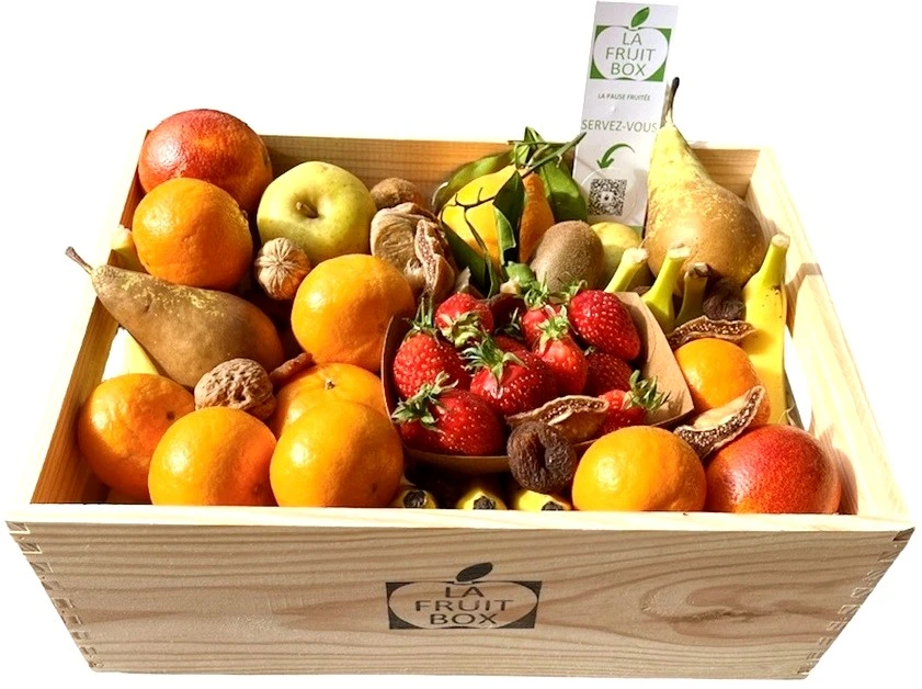 moyenne box 5kg fruits frais locaux lafruitbox nantes